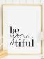 Mobile Preview: Be you tiful, Poster